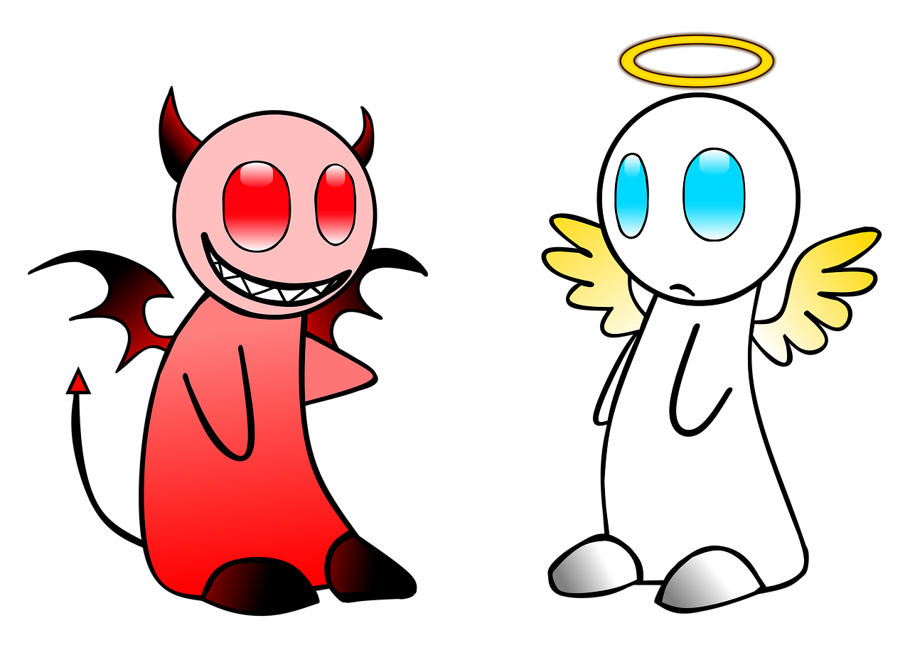 angel, devil, good-1939761.jpg